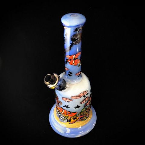Twenty-Thousand Millies Under The Sea Waterpipe. Handblown in house at the Coexist Gallery!