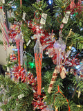 Color stripe Icicle Ornament