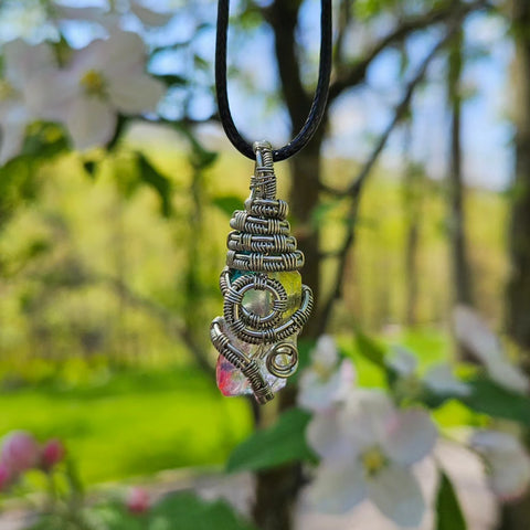 Freeform Wire Wrapped Crystal