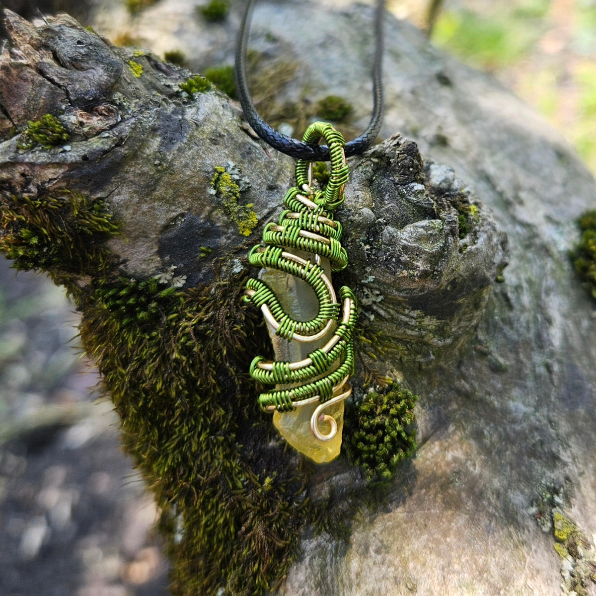 Freeform Wire Wrapped Crystal – Coexist Gallery