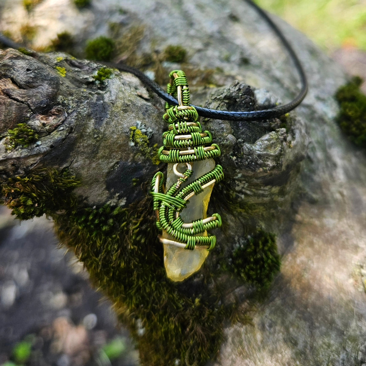 Freeform Wire Wrapped Crystal – Coexist Gallery