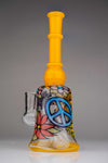 Peace and Flowers Rig by Windstar Glass @windstar_glass