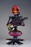 Skeleton Playing Guitar By Carsten Carlile @Carstenglass10
