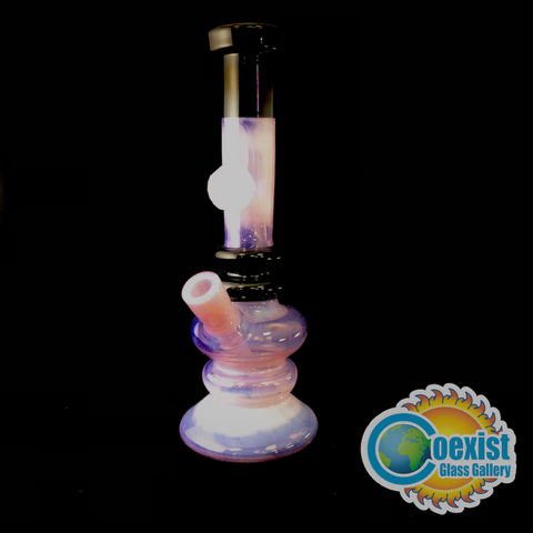 Fumed Tube with Opal Chunk from Carsten Carlile